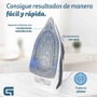 Grunkel Plancha de vapor 2600W suela cerámica azul PL-2600CE